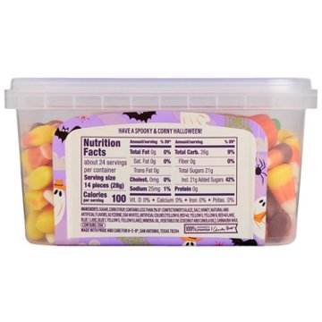 Once Upon a Treat by H-E-B Candy Corn & Pumpkin Autumn Mix Tub