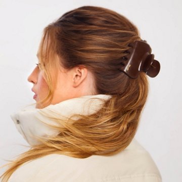 Kitsch Large Cloud Claw Clip - Chocolate