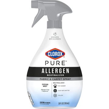 Clorox Pure Allergen Fabric and Carpet Spray - Ocean Mist, 26 oz