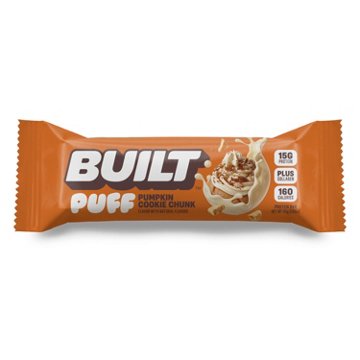 BUILT Puff Pumpkin Cookie Chunk Protein Bar