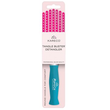 KareCo Tangle Buster Detangle Flexible Paddle Hairbrush