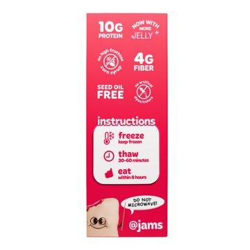 Jams Peanut Butter & Strawberry Jam Sandwiches, 4 ct