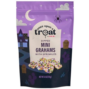 Once Upon a Treat by H-E-B Dipped Mini Grahams with Sprinkles