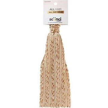 Scunci Damage Free Textured Headwrap - Light Brown
