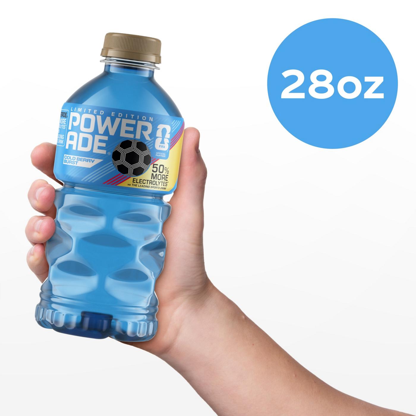 Powerade Limited Edition Soccer Cold Berry Burst Sports Drink - Shop ...