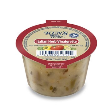 Ken's Steak House Italian Herb Vinaigrette Salad Dressing Cup