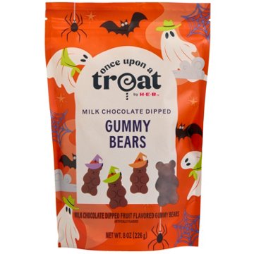 Once Upon a Treat by H-E-B Milk Chocolate Dipped Gummy Bears