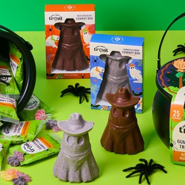 Once Upon a Treat by H-E-B Milk Chocolate Cowboy Boo