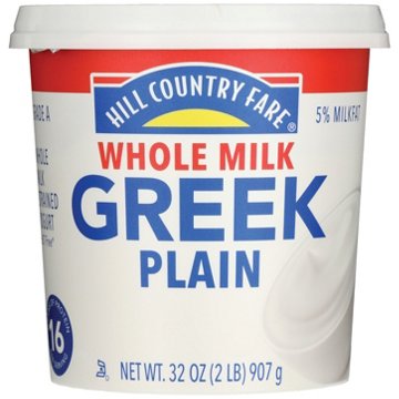 Hill Country Fare Whole Milk Greek Yogurt - Plain