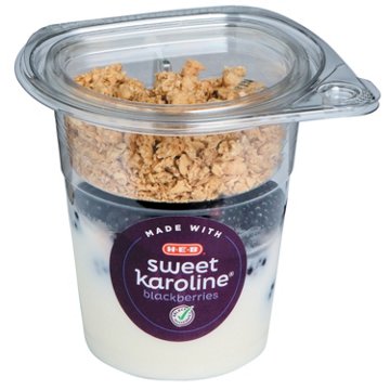H-E-B Sweet Karoline Blackberry Parfait, 8 oz