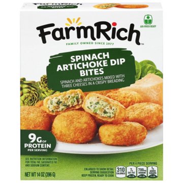 Farm Rich Spinach Artichoke Dip Bites