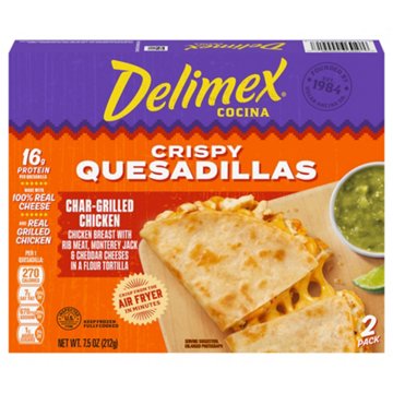 Delimex Char-Grilled Chicken Crispy Quesadillas