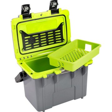 Pelican Cooler - Dark Grey & Green, 14 qt