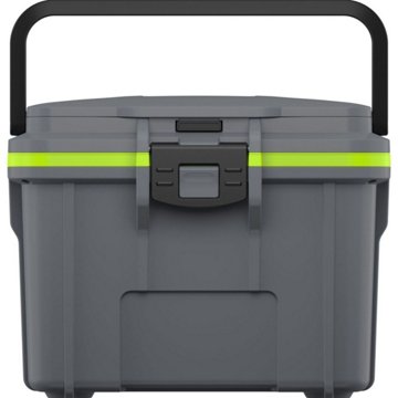 Pelican Cooler - Dark Grey & Green, 8 qt