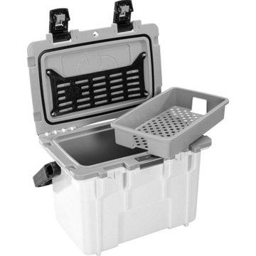 Pelican Cooler - White & Grey, 14 qt