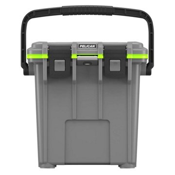 Pelican Elite Cooler - Grey & Green, 20 qt