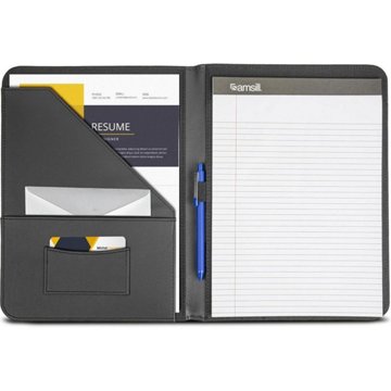 Samsill Black Padfolio