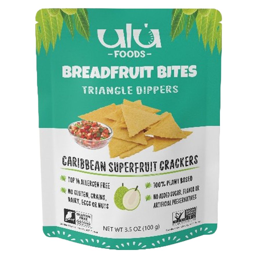 Ulu Foods Breadfruit Bites Triangle Dipper Crackers, 3.5 oz | Central ...