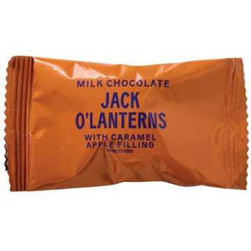 Once Upon a Treat by H-E-B Milk Chocolate Jack O' Lantern with Caramel Apple Filling