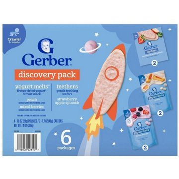 Gerber Discovery Pack Yogurt Melts & Teethers