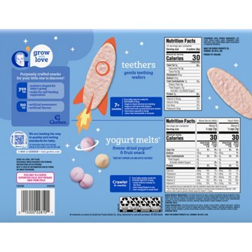 Gerber Discovery Pack Yogurt Melts & Teethers