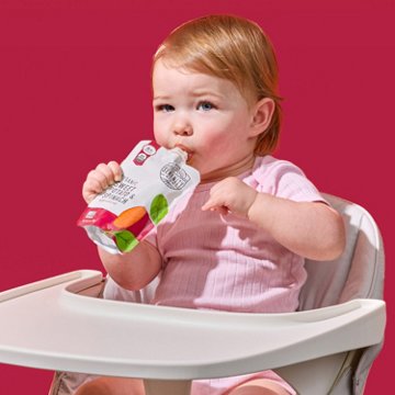 Serenity Kids Organic Baby Food Pouches - Squashes + Sweet Potato & Spinach