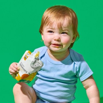 Serenity Kids Organic Baby Food Pouches - Squashes + Sweet Potato & Spinach
