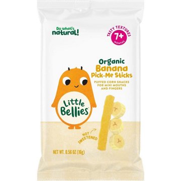 Little Bellies Organic Pick Me Sticks - Banana
