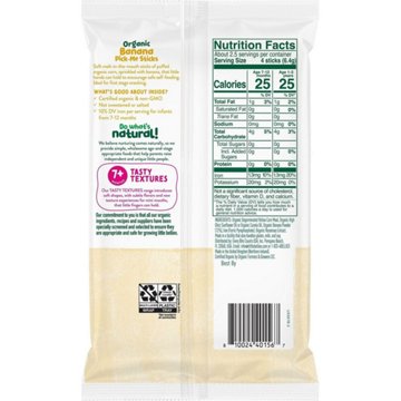 Little Bellies Organic Pick Me Sticks - Banana