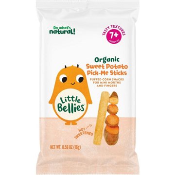 Little Bellies Organic Pick Me Sticks - Sweet Potato