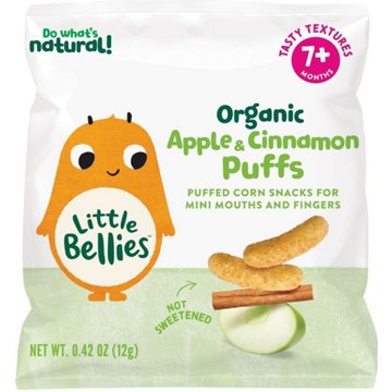 Little Bellies Organic Apple and Cinnamon Puffs
