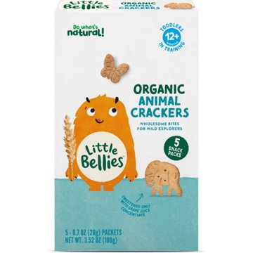 Little Bellies Organic Animal Crackers
