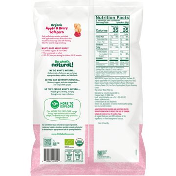 Little Bellies Organic Apple and Berry Softcorn