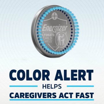 Energizer Ultimate Child Shield 2032 Coin Battery, 4 pk