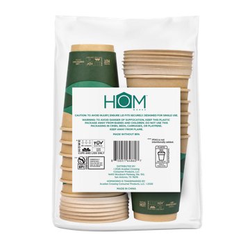 Hom Works Compost 12 oz Hot Cups, 12 ct