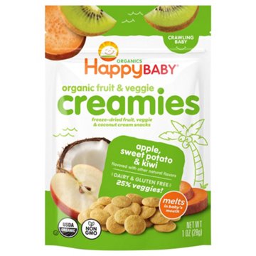 Happy Baby Organics Creamies - Apple Sweet Potato and Kiwi