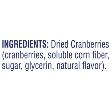 Ocean Spray Craisins Raspberry Lemonade Flavored Dried Cranberries Snack Packs, 5 ct
