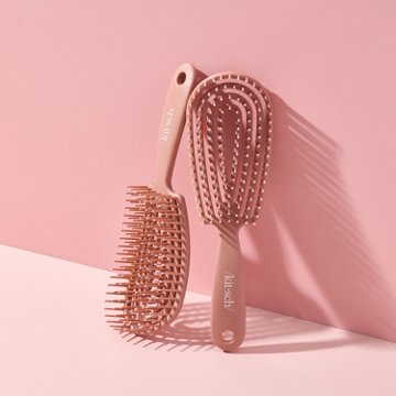 Kitsch Detangling Wet & Dry Flexi Brush - Terracotta
