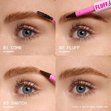 NYX Fluff & Snatch Brow Powder Pen - Espresso