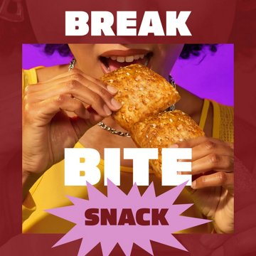 Hot Pockets Snack Breaks Cheesy Stuffed Pretzel Snack-Size Sandwiches