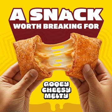 Hot Pockets Snack Breaks Ultimate Cheddar Snack-Size Sandwiches