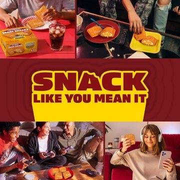 Hot Pockets Snack Breaks Ultimate Cheddar Snack-Size Sandwiches