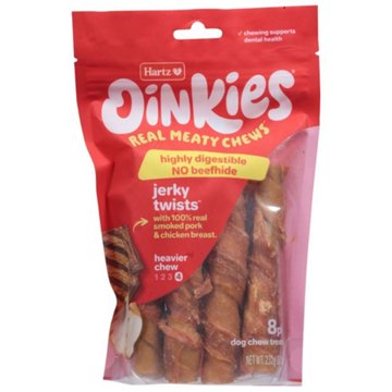 Hartz Oinkies Chicken Jerky Twists