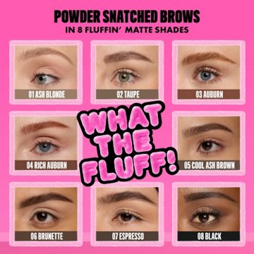 NYX Fluff & Snatch Brow Powder Pen - Black