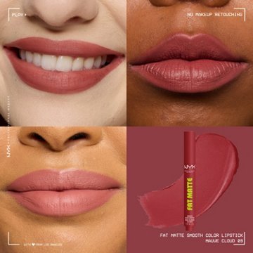 NYX Fat Matte Lipstick - Mauve Cloud