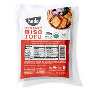 Hodo Organic Miso Tofu, 8 oz