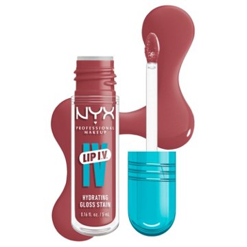 NYX Lip I.V. Hydrating Gloss Stain - Petal Pourin'
