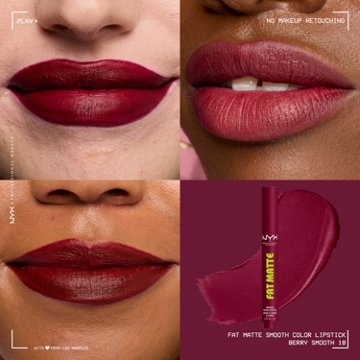 NYX Fat Matte Lipstick - Berry Smooth