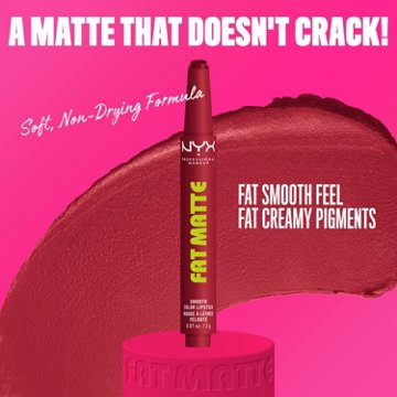 NYX Fat Matte Lipstick - Plushin' Plum