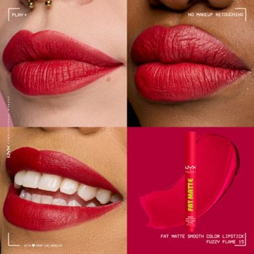 NYX Fat Matte Lipstick - Fuzzy Flame
